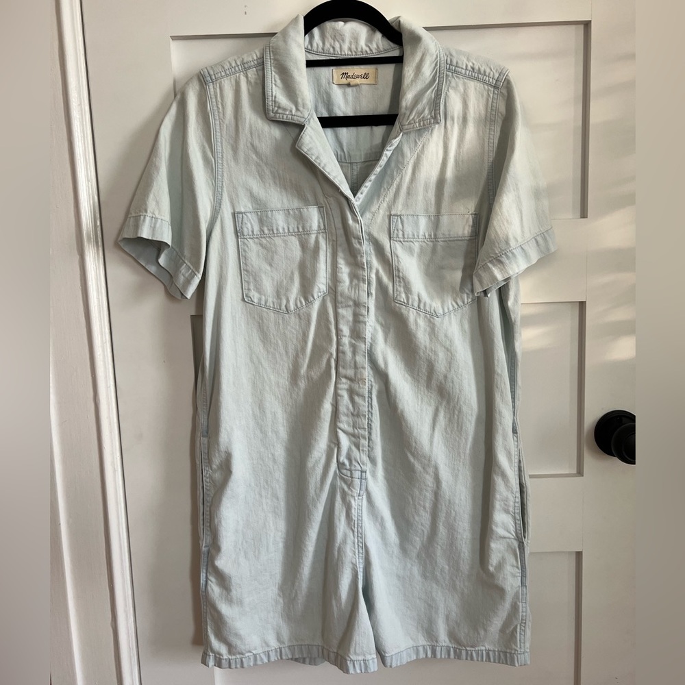 Chambray romper